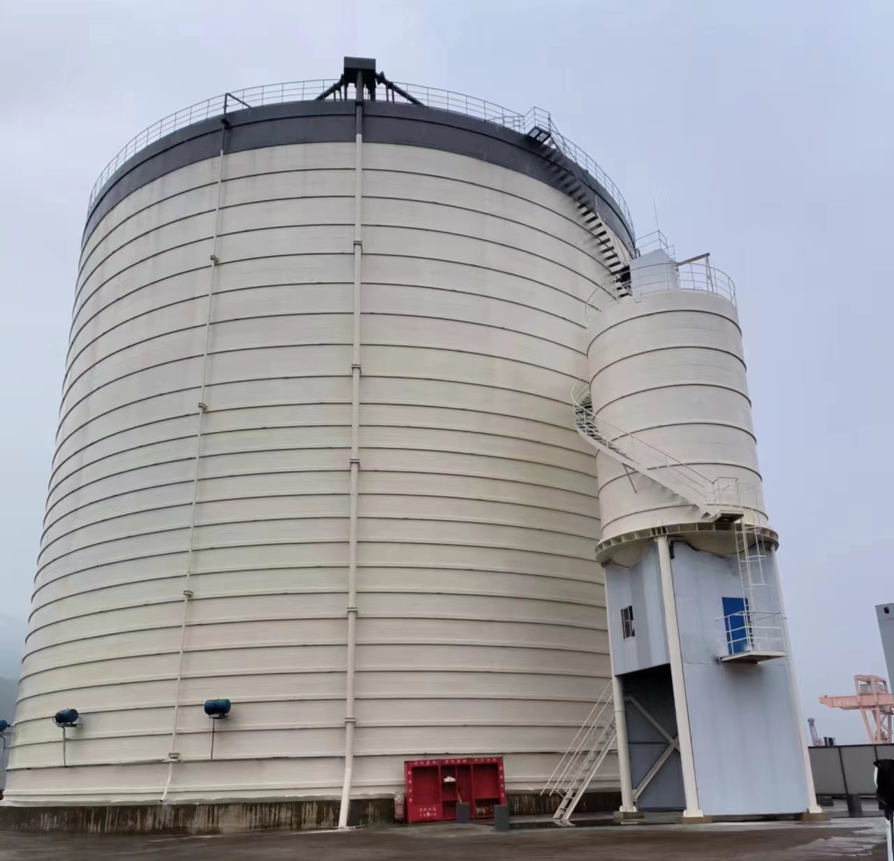 温江10万吨水泥钢板库